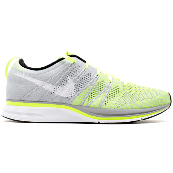 Nike Flyknit Trainer Volt White