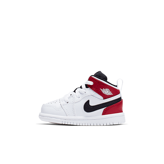 Jordan 1 Mid White Black Gym Red (TD) 640735-116