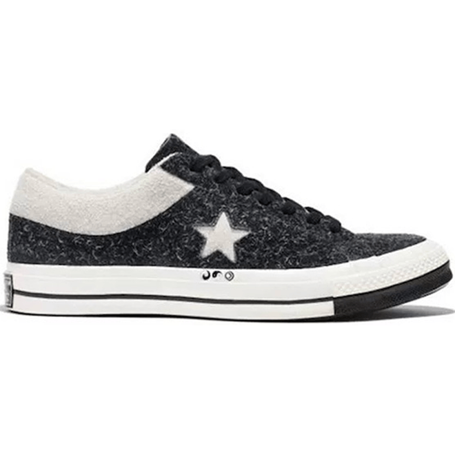 Converse One Star Ox Clot Black White