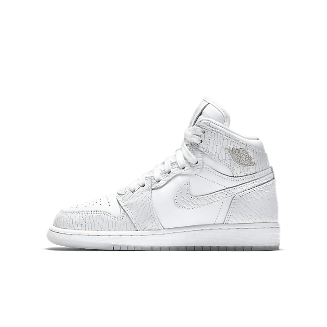 Jordan 1 Retro High Heiress Pure Platinum (GS) 832596-100