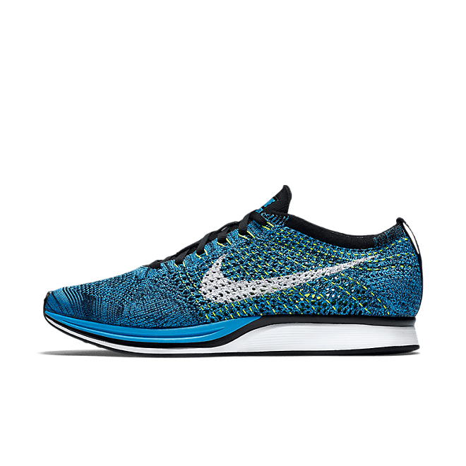 Nike Flyknit Racer Blue Cactus 526628-402