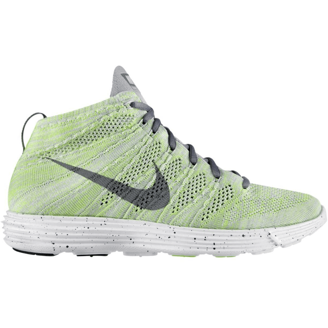 Nike Lunar Flyknit Chukka Wolf Grey Electric Green