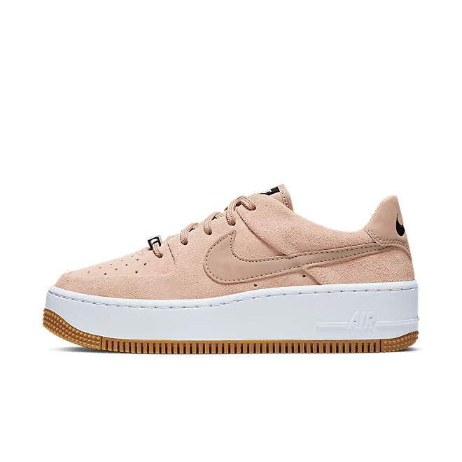 Nike Air Force Sage Low Beige Suede (W)