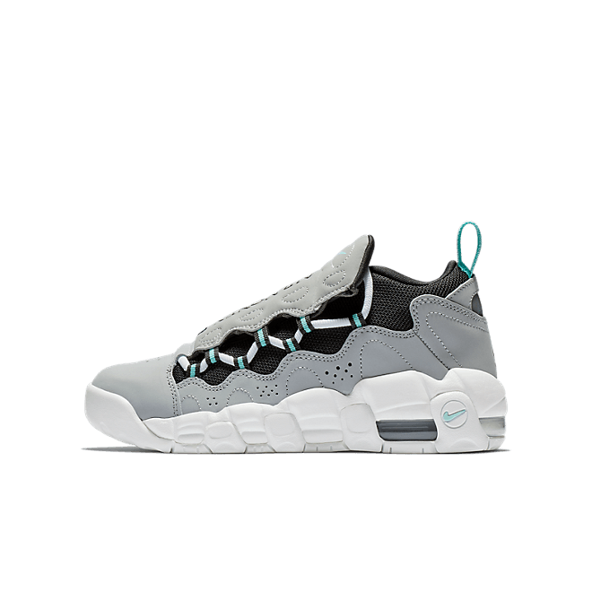 Nike Air More Money Wolf Grey Island Green (GS) AH5215-002