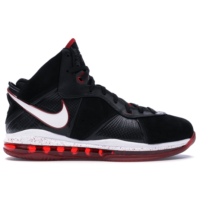 Nike LeBron 8 Black/White/Red