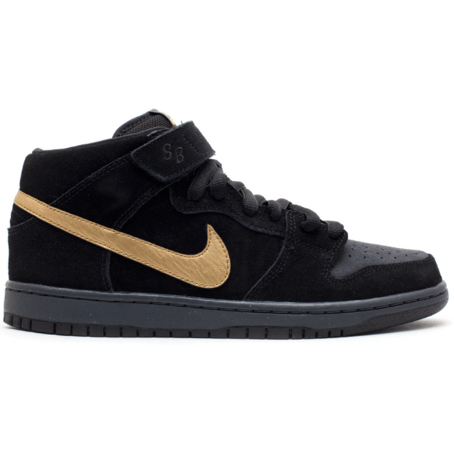 Nike Dunk SB Mid Obsidian Metallic Gold 314383-474