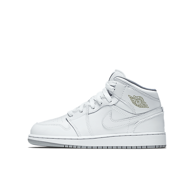 Jordan 1 Mid White (GS) 554725-112