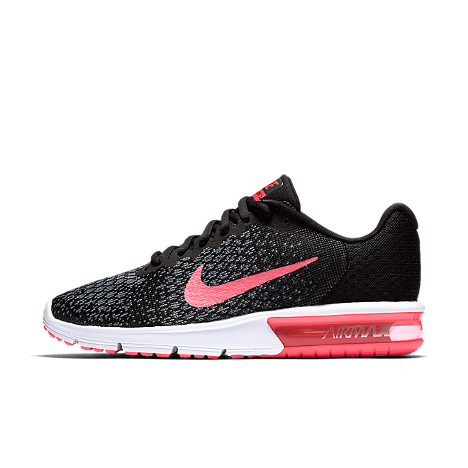 Nike Air Max Sequent 2 Black Vivid Pink (W)