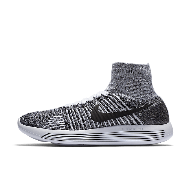 Nike Lunarepic Flyknit White Black (W)