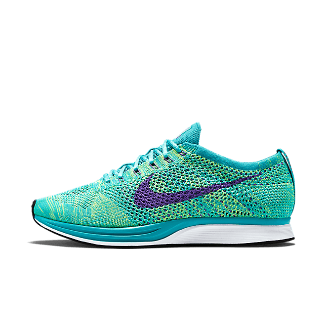 Nike Flyknit Racer Sport Turquoise Hyper Grape 526628-301