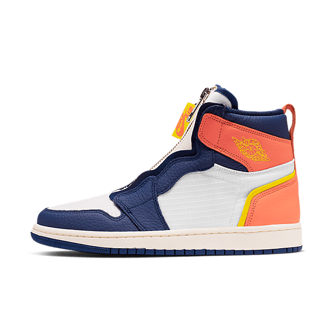 Jordan 1 Retro High Zip Blue Void Turf Orange (W) AQ3742-100