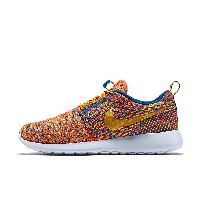 Nike Roshe One Flyknit Dark Citron Sunset Glow (W) 704927-402