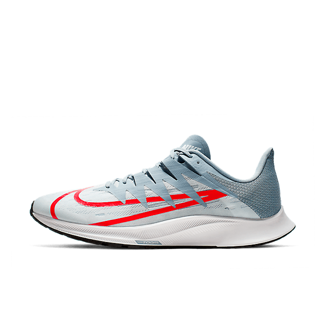 Nike Zoom Rival Fly Pure Platinum Bright Crimson