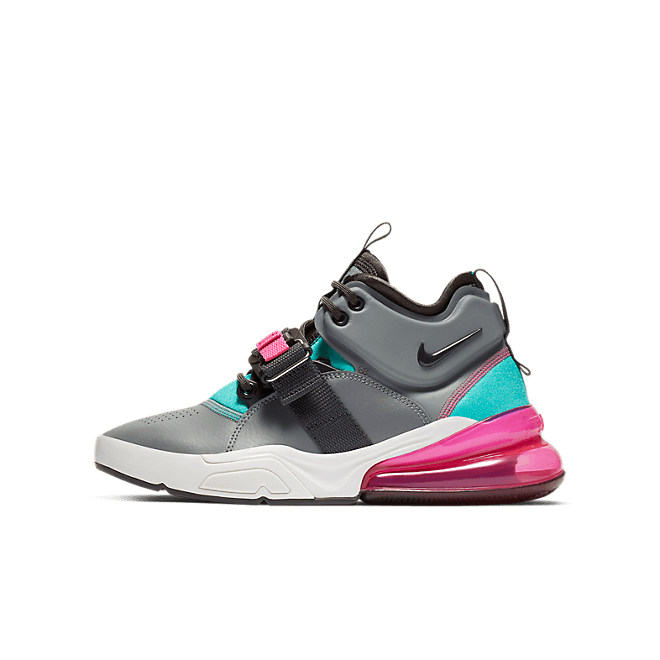 Nike Air Force 270 Cool Grey Hyper Jade (GS) AJ8208-005