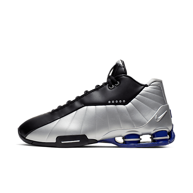 Nike Shox BB4 Black Silver Lapis