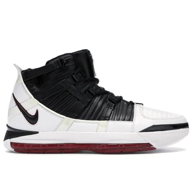 Nike Zoom LeBron III White/Black-Varsity Crimson