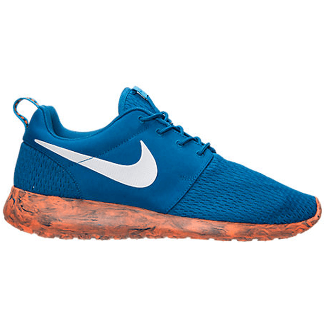 Nike Roshe Run Marble Military Blue Orange