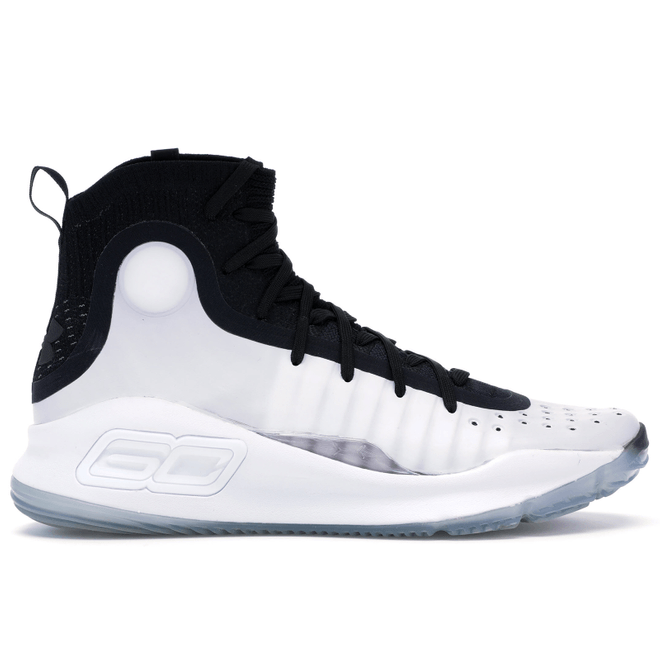 Under Armour Curry 4 White Black 1298306-007