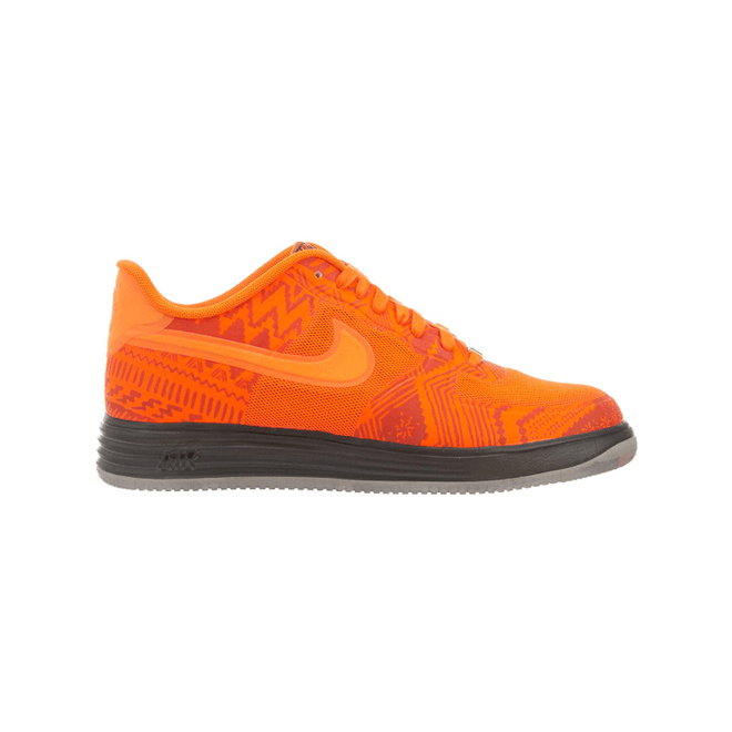 Nike Lunar Force 1 Fuse Bhm Sneaker Orange/Brown