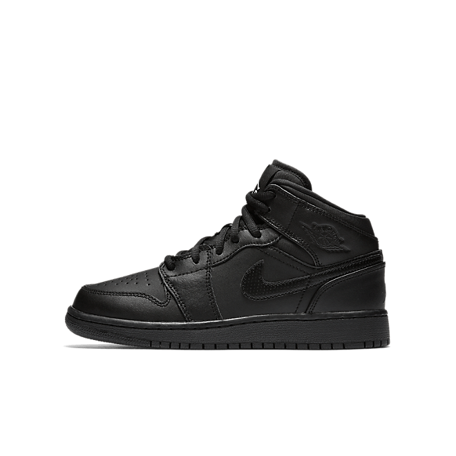 Jordan 1 Retro Mid Black 2016 (GS)