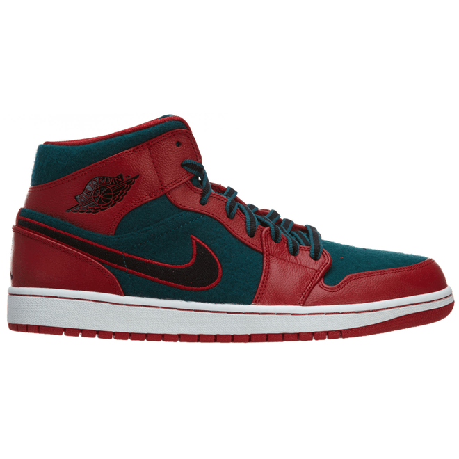 Jordan Air Jordan 1 Mid Gym Red/Black-Dark Sea 633206-608