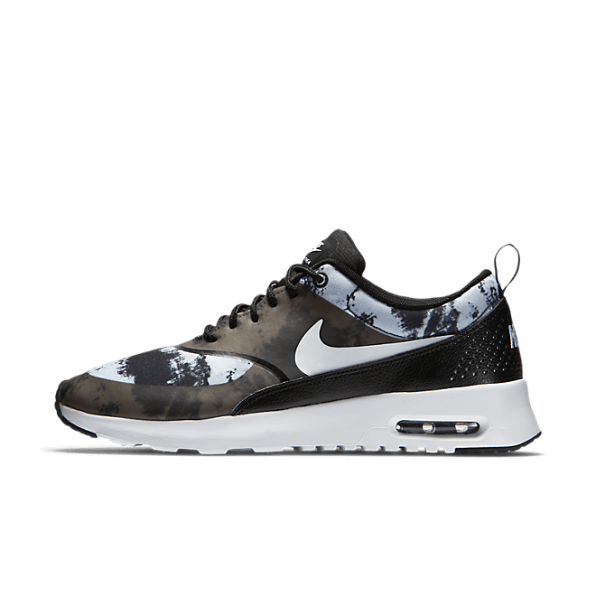 Nike Free Air Max Thea Print Black White-Dark Grey (W) 599408-007