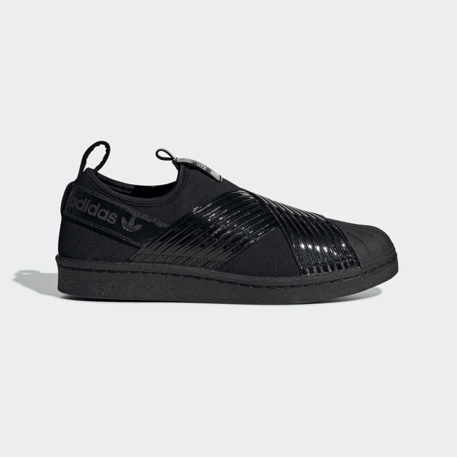 adidas Superstar Slip-On Triple Black (W) BD8055