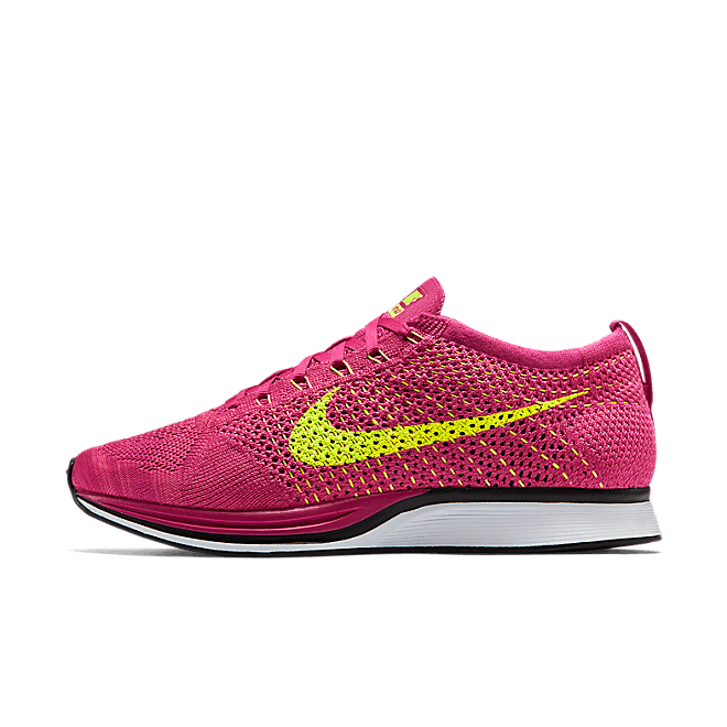 Nike Flyknit Racer Fireberry 526628-607