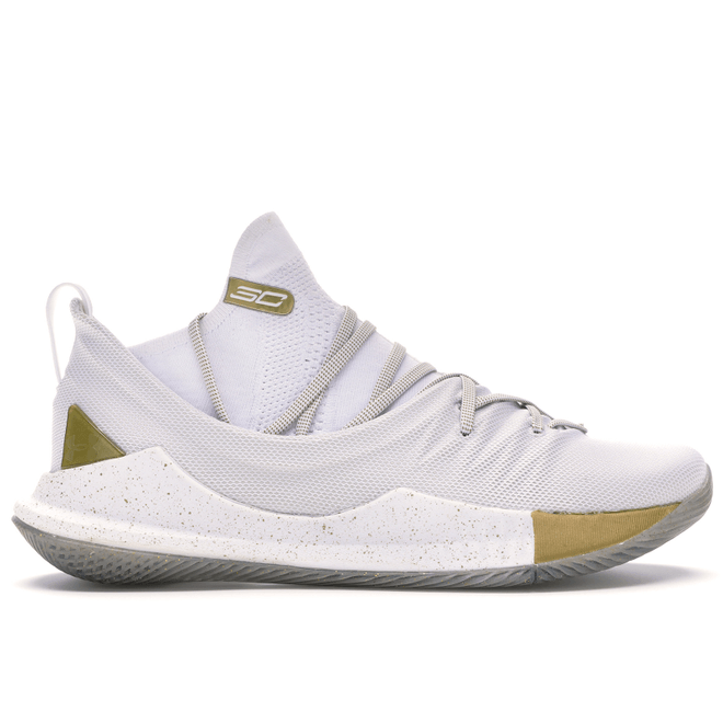 Under Armour Curry 5 White Gold 3020657-100