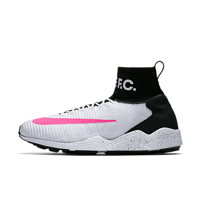 Nike Mercurial Flyknit FC White Black Pink Blast