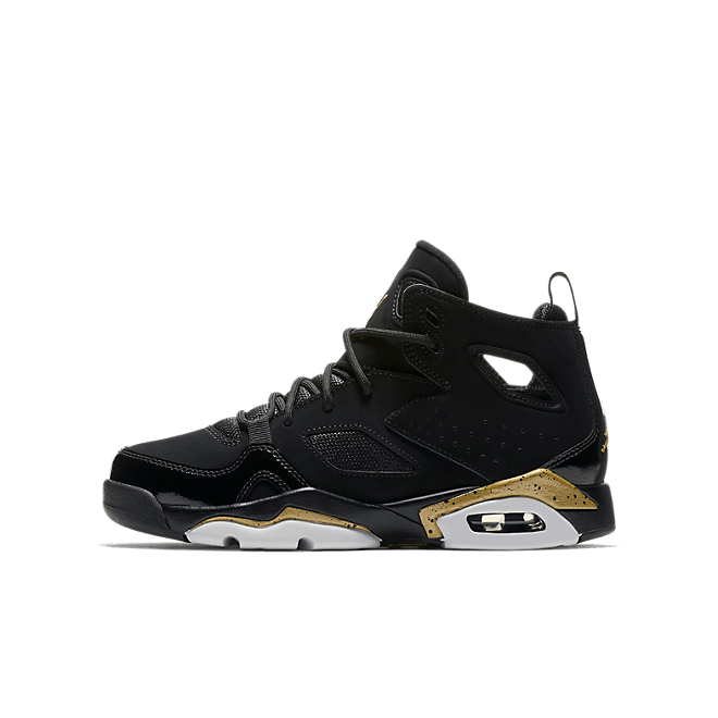 Jordan Flightclub 91 Black Metallic Gold (GS) 555472-031