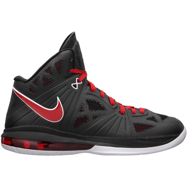 Nike LeBron 8 PS White/Black/Red