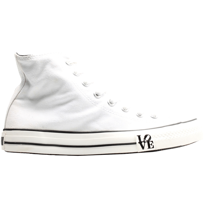 Converse Chuck Taylor All-Star Hi Robert Indiana Love White 114023