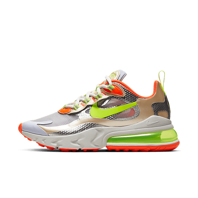 Nike Air Max 270 React Desert Ore Volt Orange (W) CQ0210-101