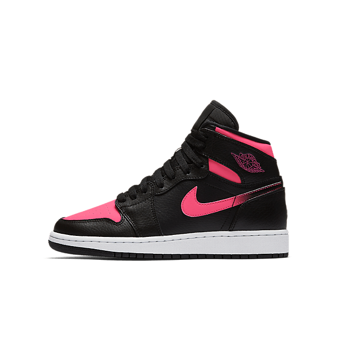 Jordan 1 Retro High Black Hyper Pink (GS) 332148-019