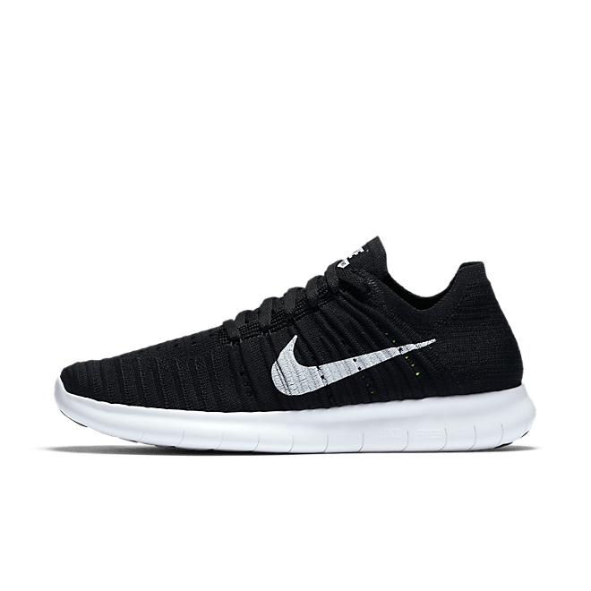 Nike Free RN Flyknit Black  (W)