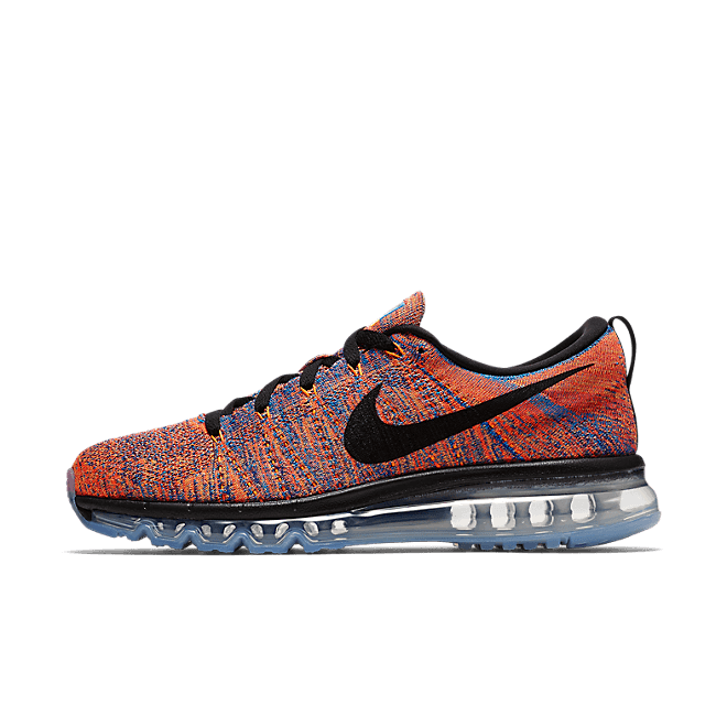 Nike Flyknit Air Max Photo Blue Total Crimson 620469-404