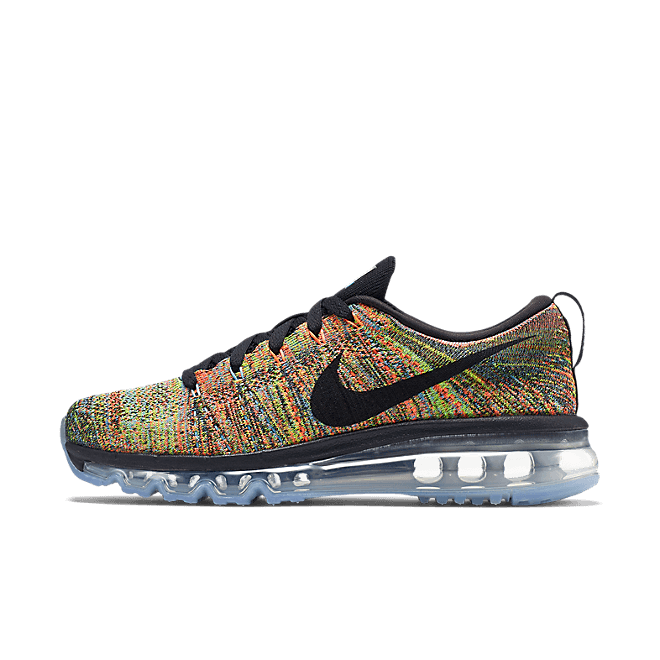 Nike Flyknit Air Max Multi-Color Chalk Blue Hyper Orange (W) 620659-005