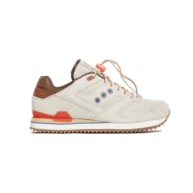 Saucony Courageous Moc Lapstone & Hammer Two Rivers Bone White S70506-2