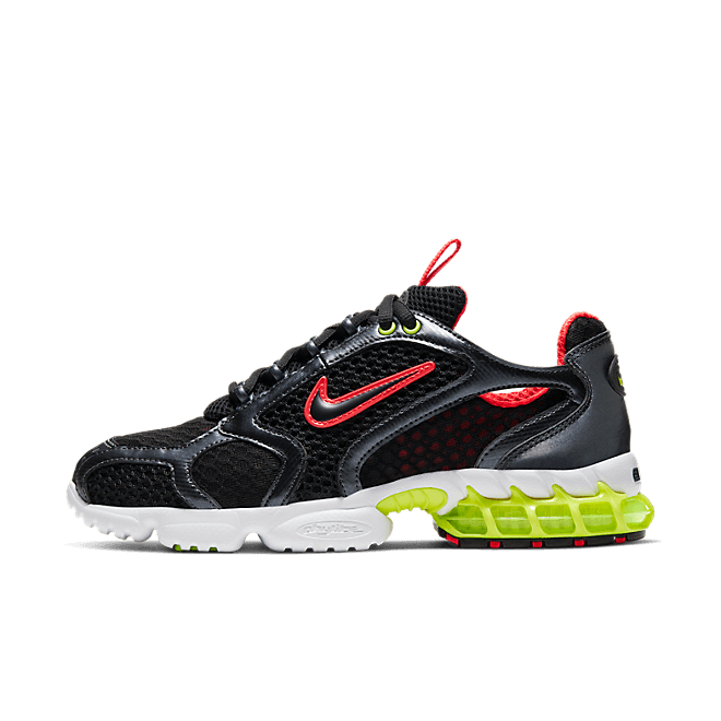 Nike Air Zoom Spiridon Cage 2 Metallic Hematite Track Red Volt (W) CD3613-002