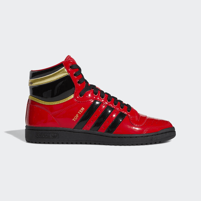 adidas Top Ten Hi Scarlet