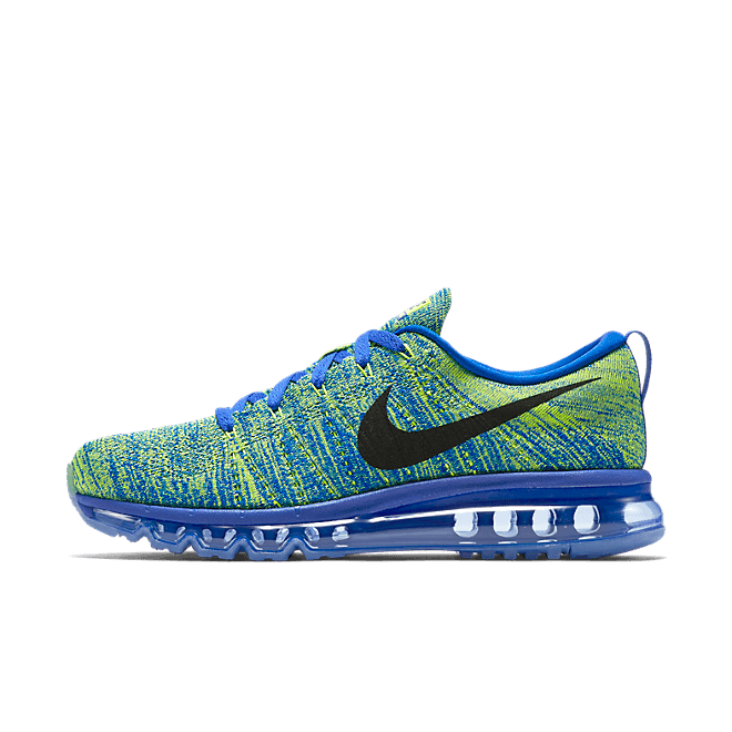 Nike Flyknit Max Racer Blue Volt 620469-402