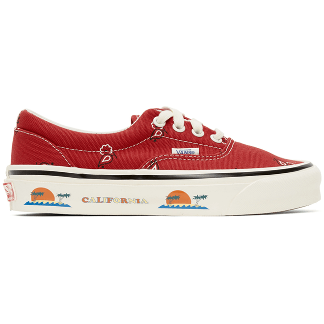 Vans OG Era Paisley Red