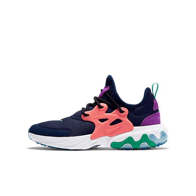 Nike React Presto Midnight Navy Magic Ember (GS) BQ4002-402