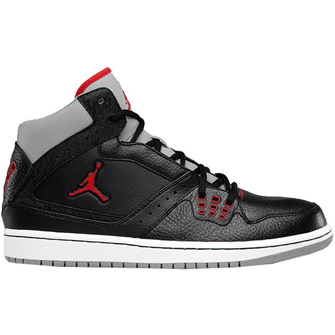 Jordan 1 Flight Black Red Cement 372704-010