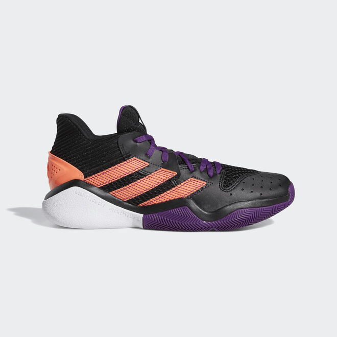 adidas Harden Stepback Black Purple Coral