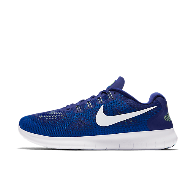 Nike Free Rn 2017 Deep Royal Blue White-Soar