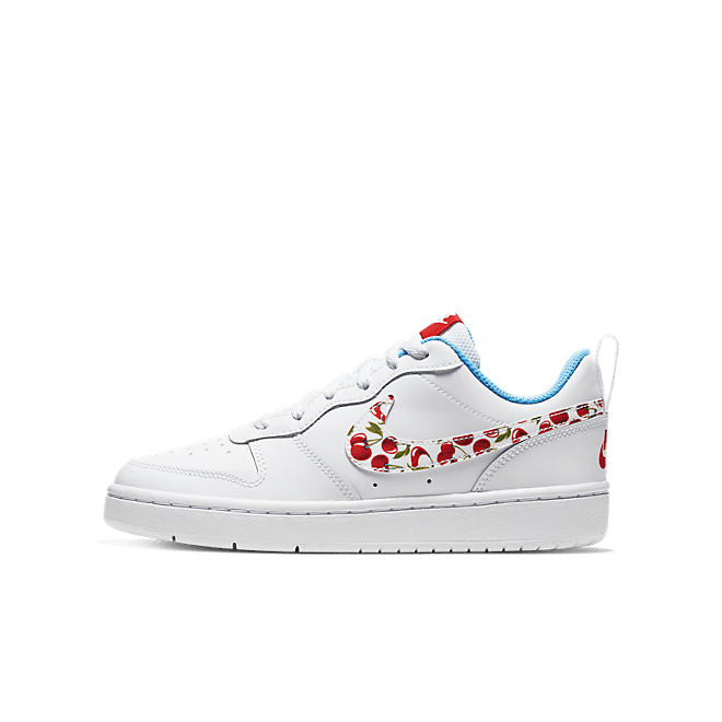 Nike Court Borough Low 2 White Cherry (GS)