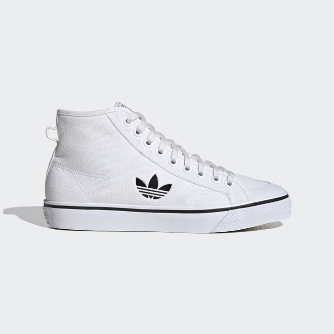 adidas Nizza Hi Cloud White Black