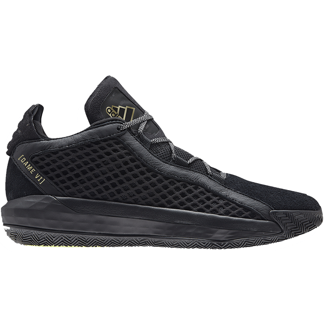 adidas Dame 6 Leather Black Gold FV8627